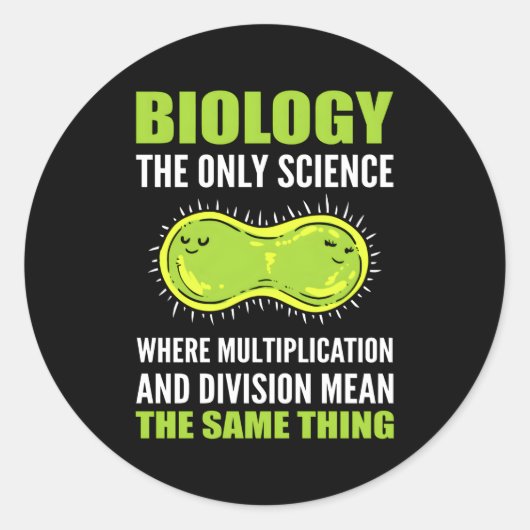 科学生物学研究科学者 ラウンドシール (正面)