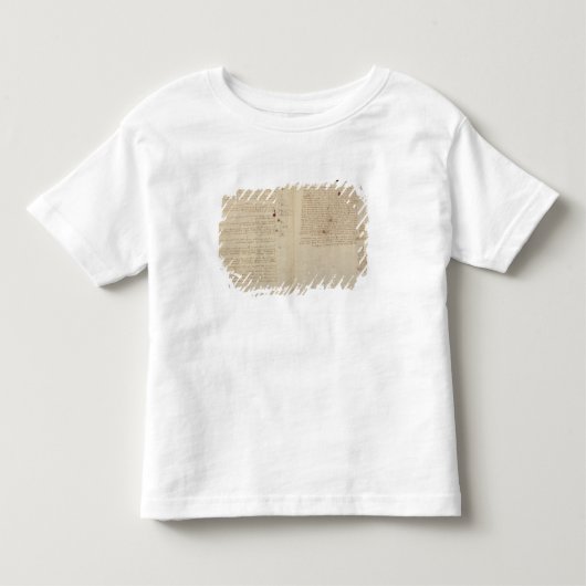 科学的な図表 トドラーTシャツ (正面)