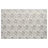 科学的な用具 ファブリック (ファットクウォーター)