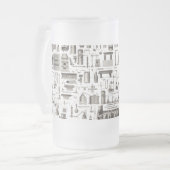 科学的な用具 フロストグラスビールジョッキ (正面左)