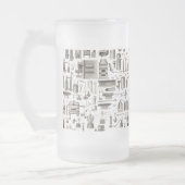 科学的な用具 フロストグラスビールジョッキ (左)