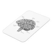 科学的な脳 マグネット (左側)