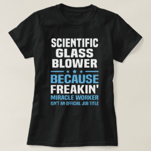 科学的ガラス送風機 Tシャツ