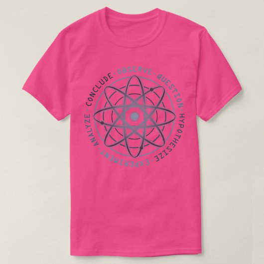 科学的方法 Tシャツ (デザイン正面)