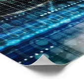 科学研究と遺伝DNA科学 ポスター (角)