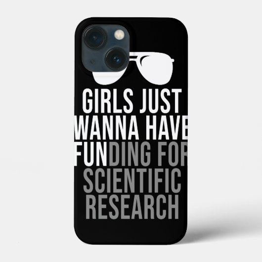 科学研究のための資金調達を女子は願うのみ Case-Mate iPhoneケース (裏面)