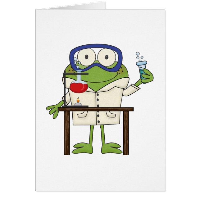 科学研究所のカエル (正面)