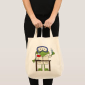 科学研究所のカエル トートバッグ (正面(商品))