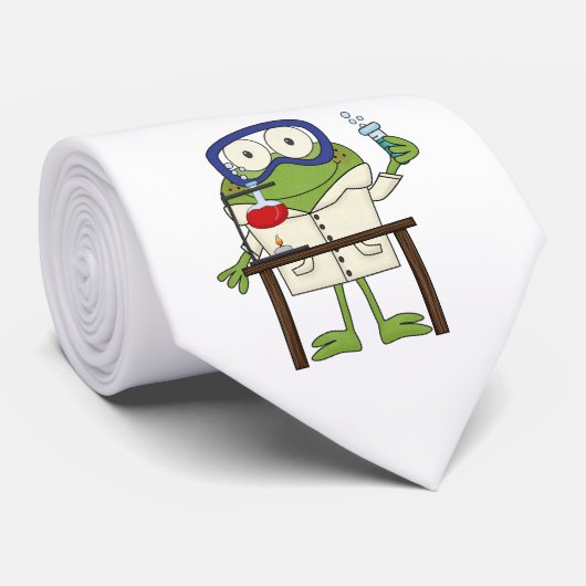 科学研究所のカエル ネクタイ (ロール)