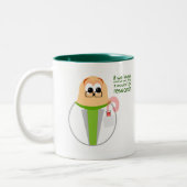 科学研究所の研究者のマグ ツートーンマグカップ (左)