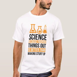 科学研究所技術者科学者 Tシャツ
