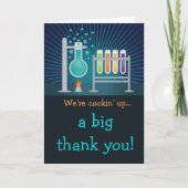 科学研究所誕生日ありがとうはがき サンキューカード (正面)