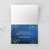 科学研究所誕生日 カード (内部)