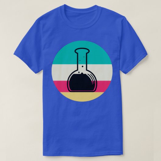 科学研究者物理科学周期タブ Tシャツ (デザイン正面)