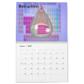 科学第2カレンダーの芸術 カレンダー (3月 2027)