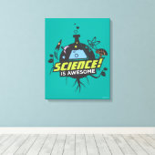 科学素晴らしは キャンバスプリント (インサイチュ (ウッドフロア))