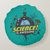 科学素晴らしは ラウンドクッション (裏面)
