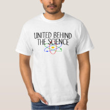 科学統一されたのTシャツの裏側