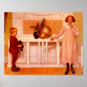 科学絵画の「生命の謎」 ポスター (正面)