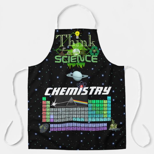 科学考え化学 エプロン (正面)
