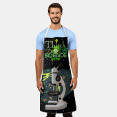 科学考え微生物学 エプロン (着用した状態)