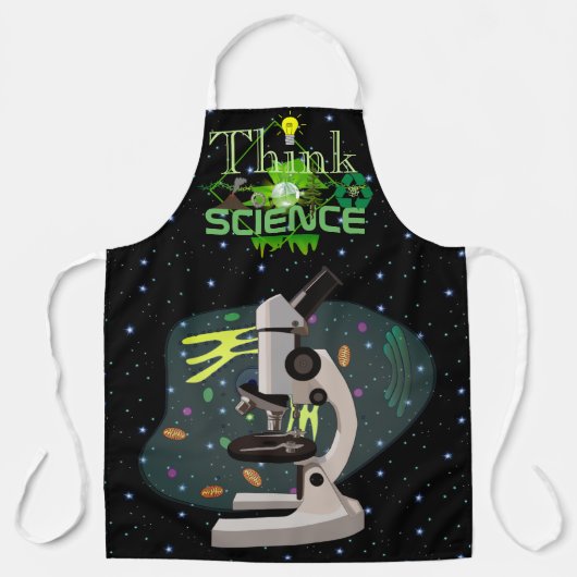 科学考え微生物学 エプロン (正面)