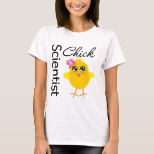 科学者のひよこ Tシャツ