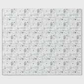 科学者のスケッチ ラッピングペーパー (フラット)