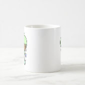 科学者の女の子 コーヒーマグカップ (中央)