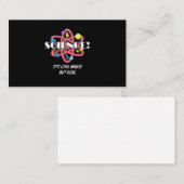 科学者の才能 |化学の科学は魔法 名刺 (正面/裏面)