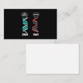 科学者の才能 |生物先生RNA 名刺 (正面/裏面)