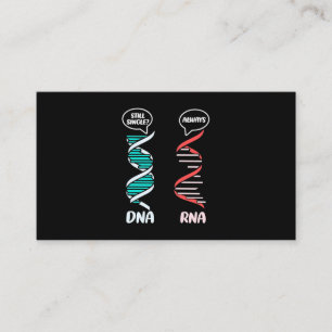 科学者の才能  生物先生RNA 名刺