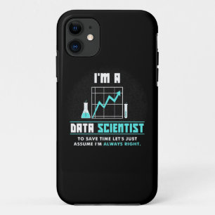 科学者の才能 私はデータ科学者です iPhone 11 ケース