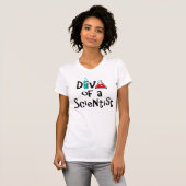 「科学者のDIVA」 Tシャツ (正面フル)