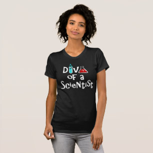 「科学者のDIVA」 Tシャツ