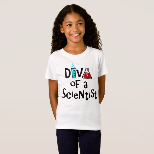 「科学者のDIVA」Tシャツ Tシャツ (正面フル)