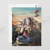 科学者はがき ポストカード (正面/裏面)