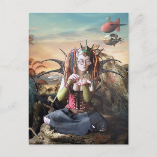 科学者はがき ポストカード (正面)