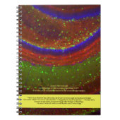 科学者は…Gitt引用文および神経細胞 ノートブック (正面)