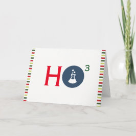 科学者カードのためのクリスマス! シーズンカード
