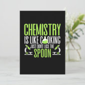 科学者ギフト |化学は料理 セーブザデート (スタンド正面)