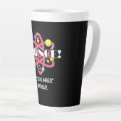 科学者ギフト |化学科学は魔法 カフェラテマグ (右アングル)