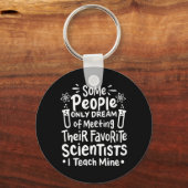 科学者ギフト |私の科学教え者お気に入りのたち キーホルダー (正面)