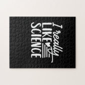 科学者ギフト |私は科学が大好き ジグソーパズル (横)