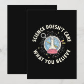 科学者ギフト |科学気には セーブザデート (正面/裏面)