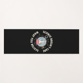 科学者ギフト |科学気には ヨガマット (正面(横))