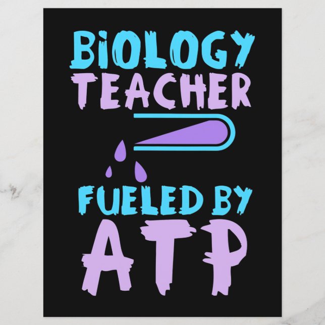 科学者ギフト | ATPで先生を促進する生物学 (正面)