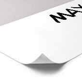 科学者プリント ポスター (角)