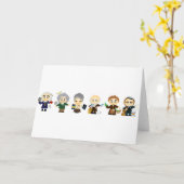 科学者 カード (黄色い花)