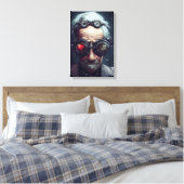 科学者 キャンバスプリント (インサイチュ (寝室))